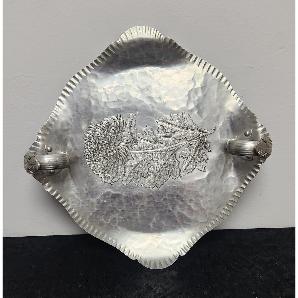 Trade Continental Mark Hand Wrought Silverlook tray